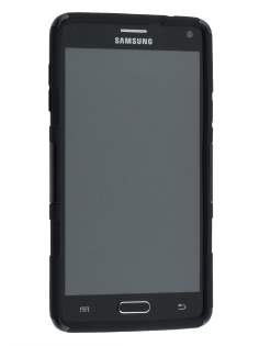 Rugged Case with Holster Belt Clip for Samsung Galaxy Note 4 - Classic Black