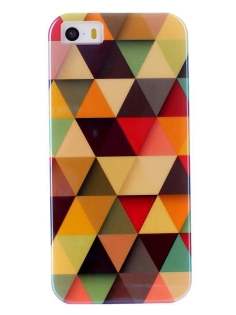 Pattern TPU Case for iPhone SE(1st Gen)/5s/5 - Soft Cover