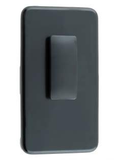 Rugged Case with Holster Belt Clip for Samsung Galaxy Note 4 - Classic Black