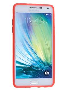 Wave Case for Samsung Galaxy A5 (2014) - Frosted Red/Red
