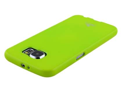 Mercury Goospery Glossy Gel Case for Samsung Galaxy S6 - Lime Green