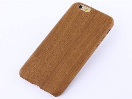 Wood Pattern Soft TPU Case for iPhone 6s/6 - Walnut