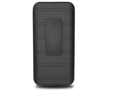 Rugged Case with Holster Belt Clip for Galaxy S8+ - Classic Black