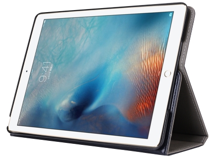 Synthetic Leather Case with Stand for iPad Mini 1/2/3 - Navy