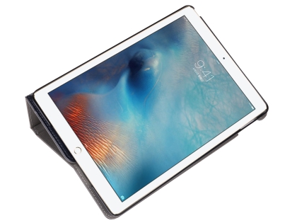 Synthetic Leather Case with Stand for iPad Mini 1/2/3 - Navy