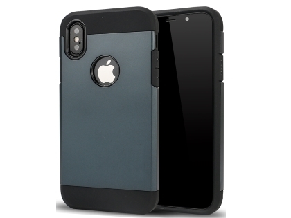 Impact Case for Apple iPhone Xs Max - Midnight Blue/Black Impact Case