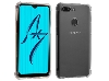 Gel Case with Bumper Edges for OPPO AX7 - Clear Soft Cover