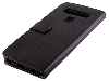 Synthetic Leather Wallet Case with Stand for LG K61 - Black Leather Wallet Case