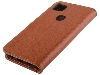 Premium Leather Wallet Case for Google Pixel 4a - Caramel Leather Wallet Case