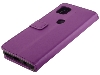 Synthetic Leather Wallet Case with Stand for Motorola Moto G 5G - Purple Leather Wallet Case