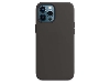 Silicone Case for Apple iPhone 12 Pro Max - Black Soft Cover