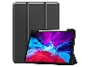 Premium Slim Synthetic Leather Flip Case with Stand for iPad Pro 11 4th Gen (2022) - Black Leather Flip Case