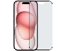 Anti Glare Tempered Glass Screen Protector for the Apple iPhone 15 - Black Screen Protector