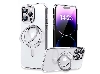 Magnetic Ring Stand Case for iPhone 14 Pro - Clear Hard Case