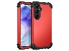 Defender Case for the Samsung Galaxy A55 - Red Impact Case