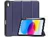 Synthetic Leather Flip Case with Stand for iPad 11th Gen (A16) - Navy Leather Flip Case