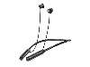 WiWU GB01 Wireless Neckband Headphones - Black Bluetooth Headset