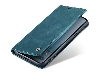 CaseMe Slim Synthetic Leather Wallet Case with Stand for Google Pixel 10 Pro - Teal Leather Wallet Case