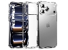 Gel Case with Bumper Edges for iPhone 17 Pro - Clear Soft Cover