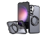 Magnetic Ring / Stand Case for Samsung A17 - Black Hard Case