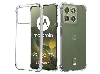 Gel Case with Bumper Edges for Motorola Edge 70 - Clear Soft Cover