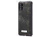 CaseMe Magnetic Case for Samsung Galaxy A71 5G - Khaki/Grey Leather Wallet Case