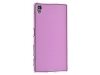Frosted TPU Case for Sony Xperia Z5 - Pink Soft Cover