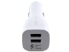 Samsung Adaptive 2A Fast Charging USB-A Dual-Port Car Charger - White Car Charger Adapter