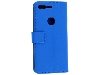 Slim Synthetic Leather Wallet Case with Stand for Google Pixel - Blue Leather Wallet Case