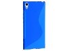 Wave Case for Sony Xperia XA1 Ultra - Frosted Blue/Blue Soft Cover